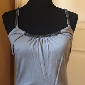 The Limited gray beaded XS tank top